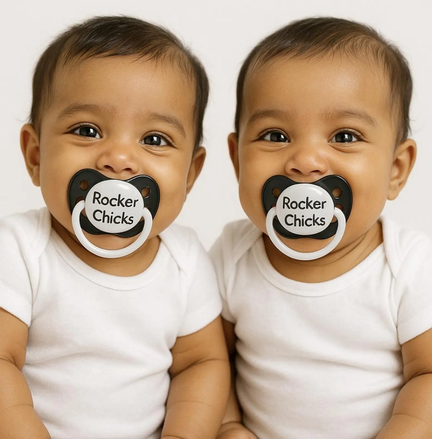 Rocker Chicks Pacidier Set
