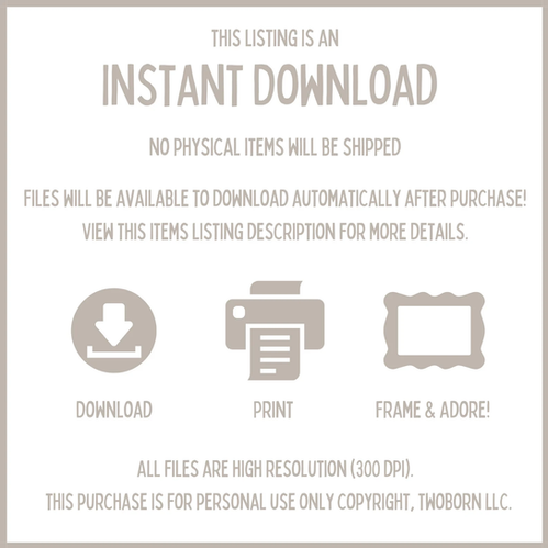 Art: Twin Things - Download, Set of 2