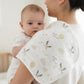 Burp Cloths Set: Double Blessings