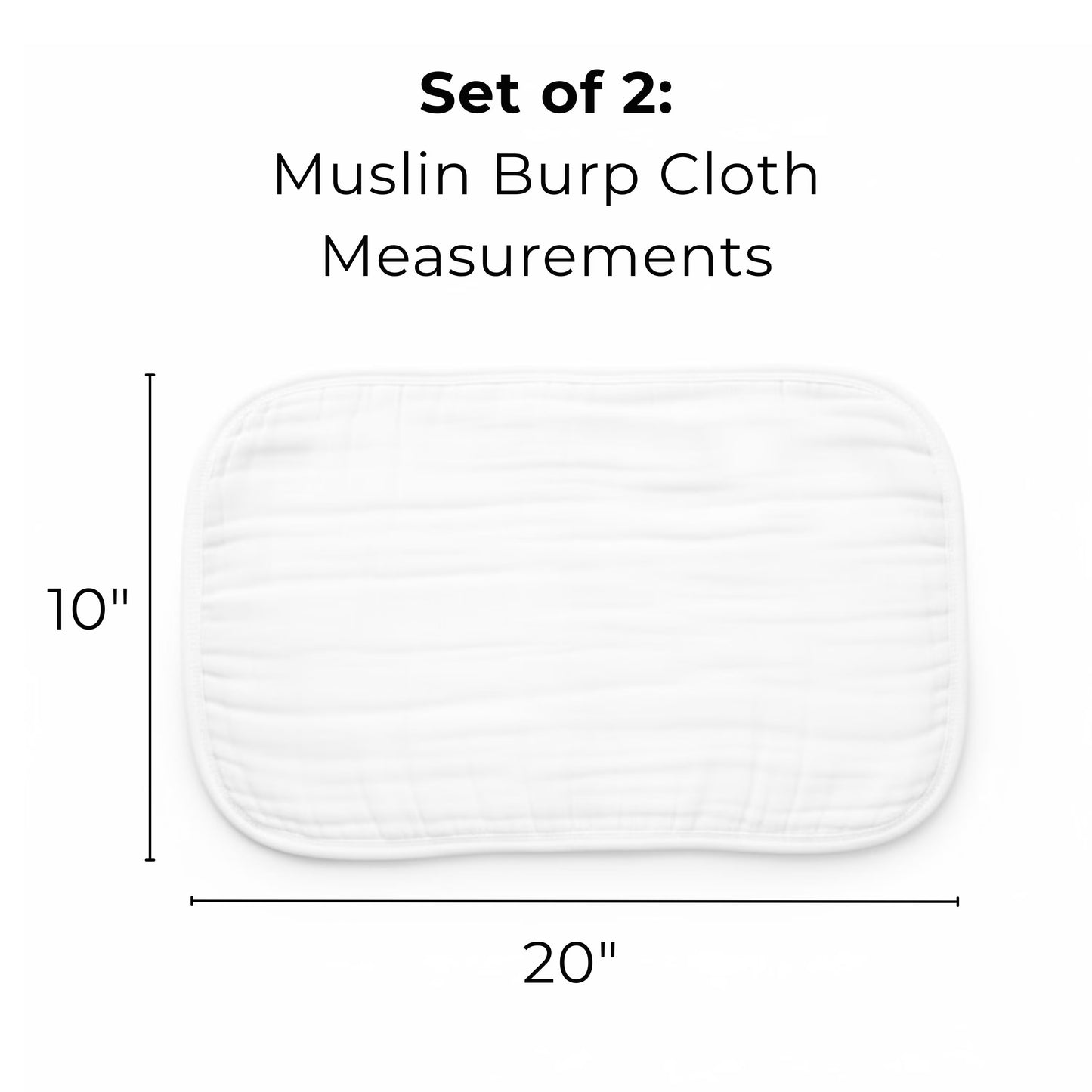 Burp Cloths Set: Can’t Have One w/o the Otter