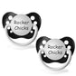Rocker Chicks Pacidier Set