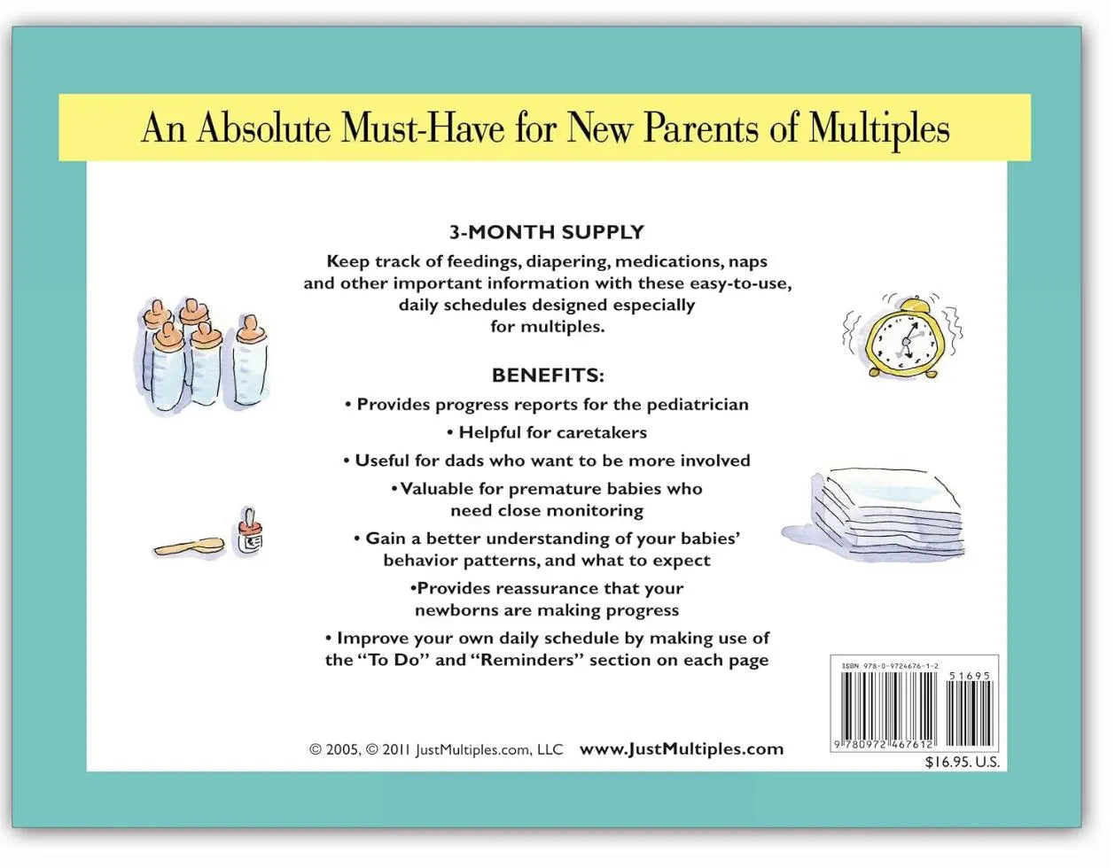 Twins Book - Double Time Schedule Book