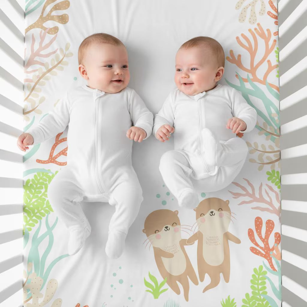Fitted Crib Sheet: Can’t Have One w/o the Otter