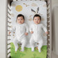 Fitted Crib Sheet: Double Blessings