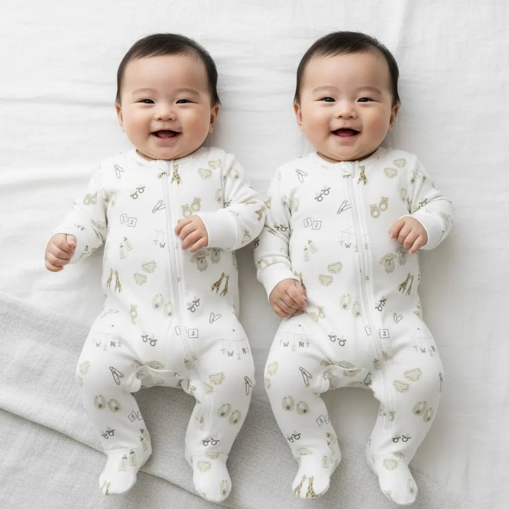 Twin Footies Set: Twin Things
