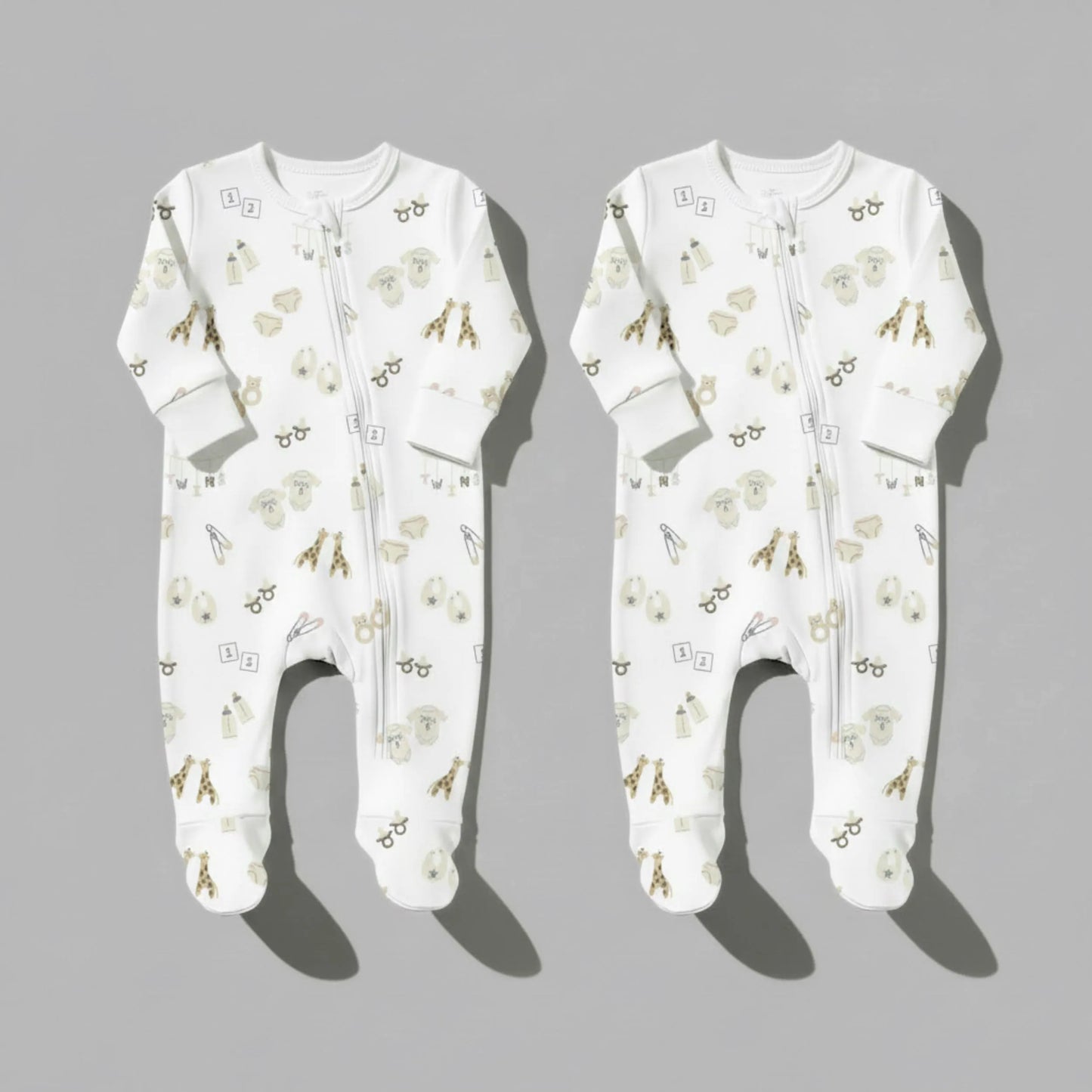 Twin Footies Set: Twin Things