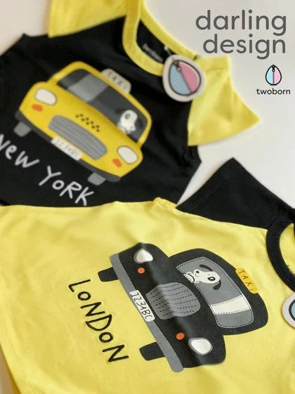 Twin Outfits Girls - New York & London