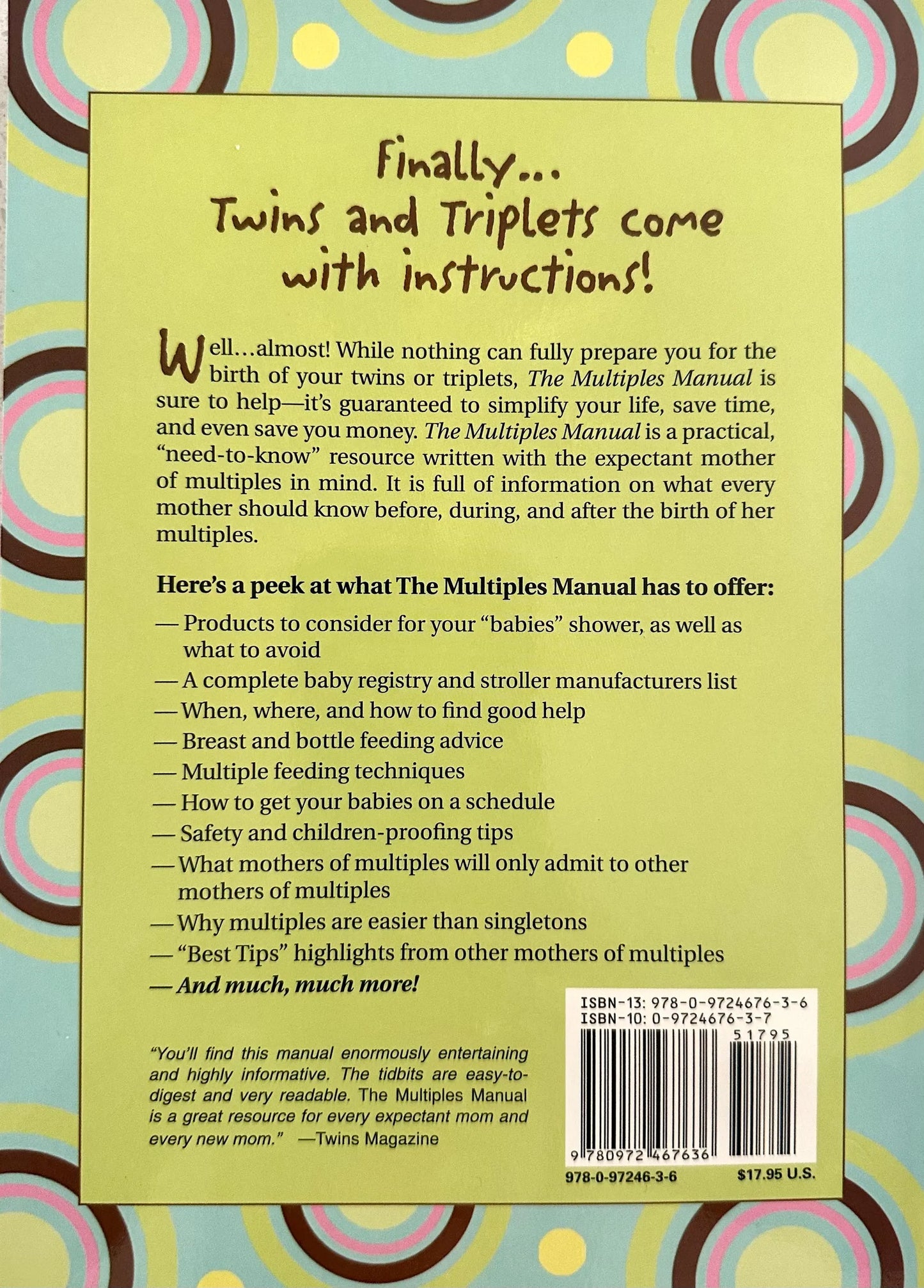 Twins Book - The Multiples Manual