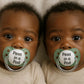 Pacifier Set: Two Peas in a Pod