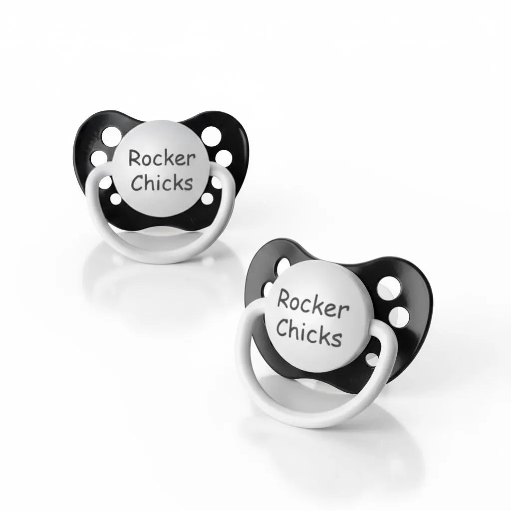 Rocker Chicks Pacifier Set