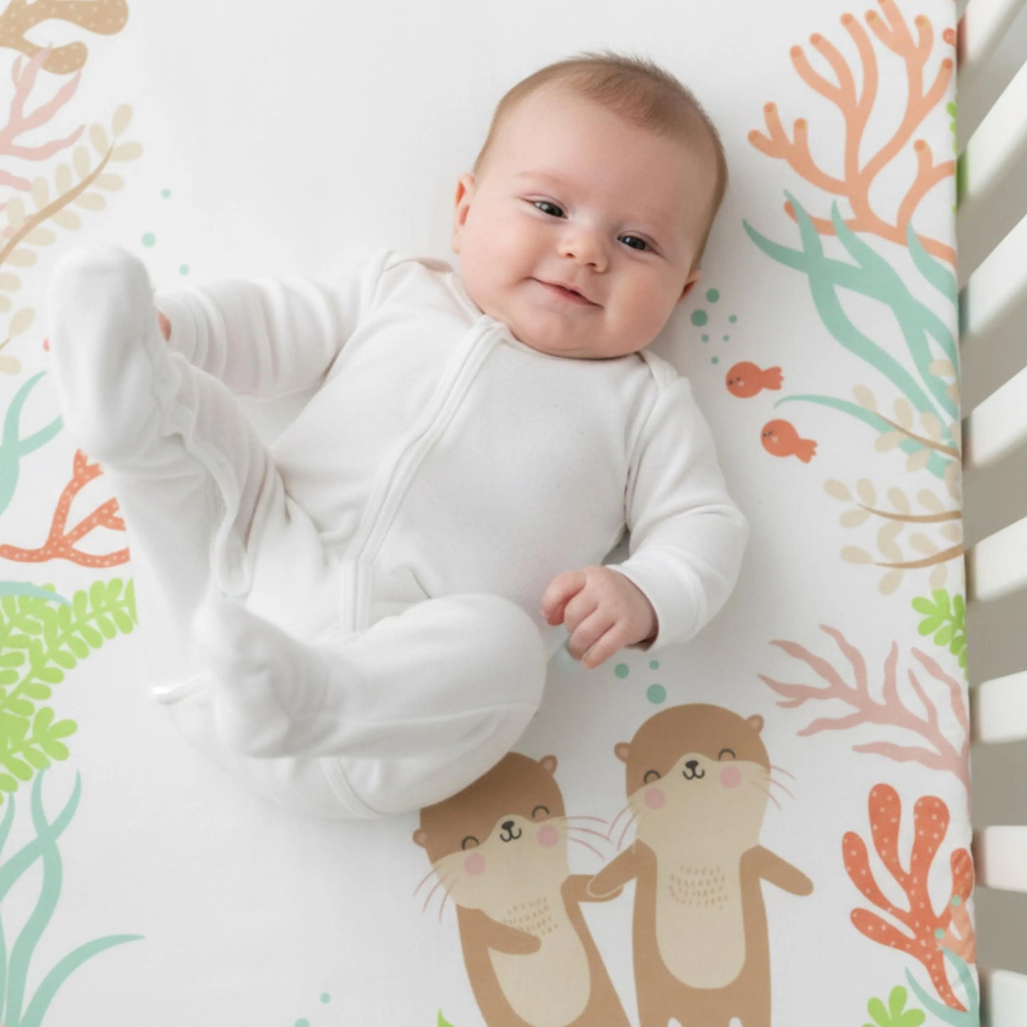 Fitted Crib Sheet: Can’t Have One w/o the Otter