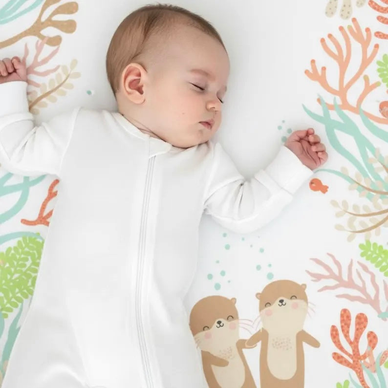 Fitted Crib Sheet: Can’t Have One w/o the Otter