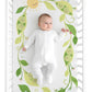 Fitted Crib Sheet: Two Peas in a Pod