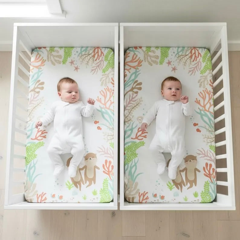 Fitted Crib Sheet: Can’t Have One w/o the Otter