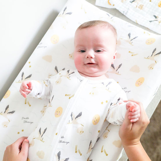 Changing Pad Cover: Double Blessings