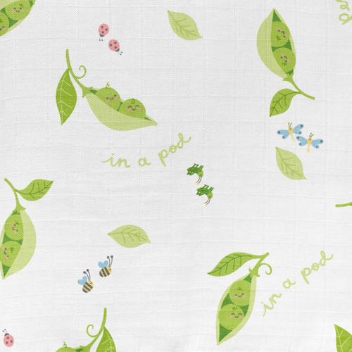 Swaddle Blanket Set: Two Peas in a Pod