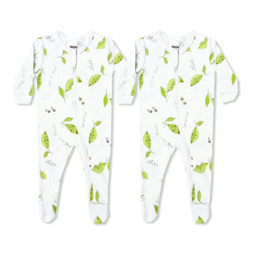 Twin Footies Set: Two Peas in a Pod