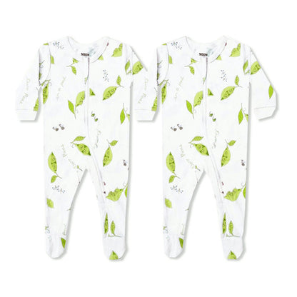 Twin Footies Set: Two Peas in a Pod