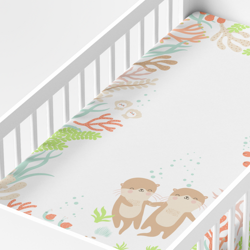 Fitted Crib Sheet: Can’t Have One w/o the Otter