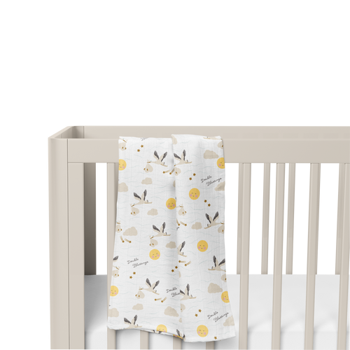 Swaddle Blanket Set: Double Blessings