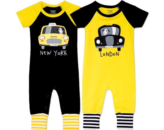 Twin Outfits Boys - New York & London