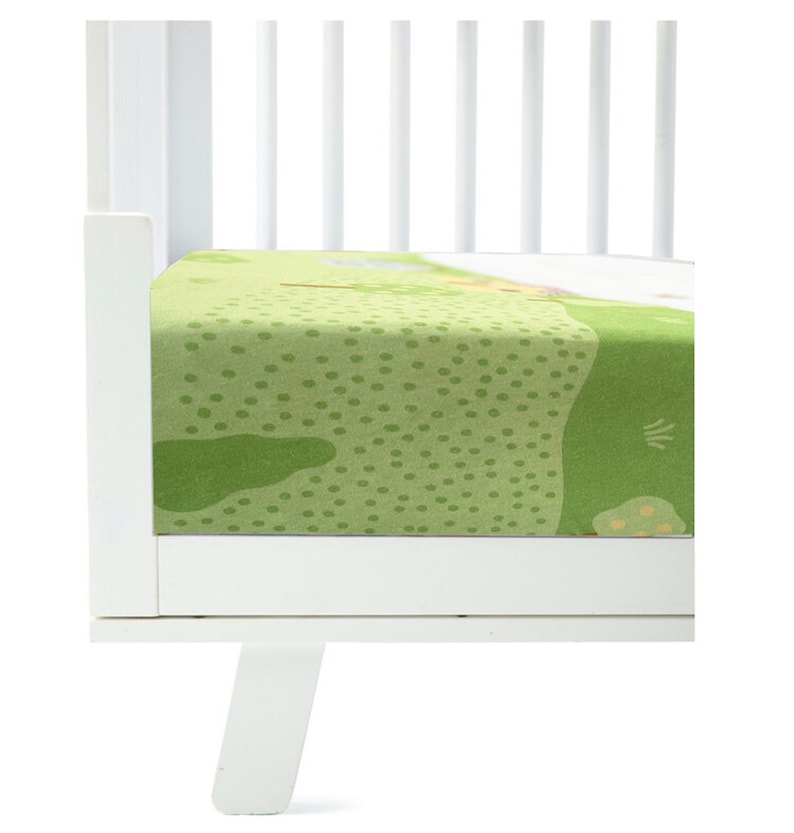 Fitted Crib Sheet: Double Blessings