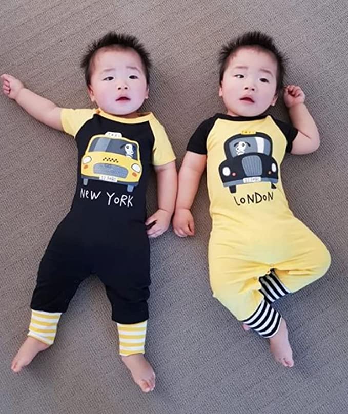 Twin Outfits Boys - New York & London