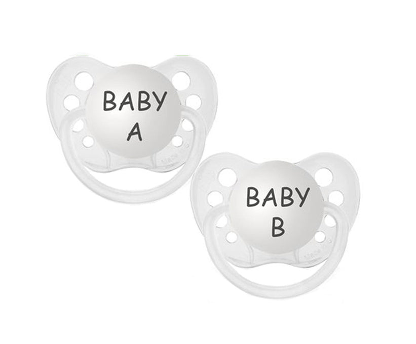 Pacifier Set: Twin Things