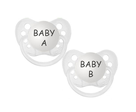 Pacifier Set: Twin Things